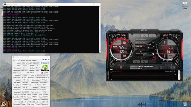 Разгон, оптимизация и температуры видеокарты для майнинга и игр на примере 1660 Super Palit смотреть онлайн