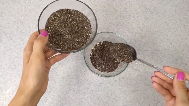 Как похудеть правильно? Овсянка с семенами ЧИА для похудения! смотреть онлайн