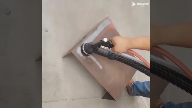 Очистка эжекционной без пылевой установкой. смотреть онлайн