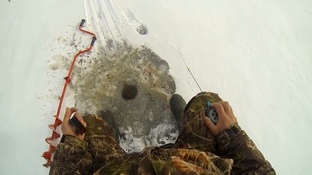 Зимняя рыбалка 2017 Река Бузан смотреть онлайн