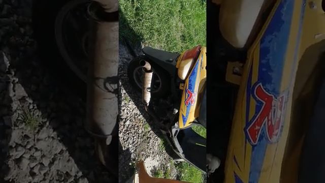 Прямоток на скутер или Колхоз))) смотреть онлайн