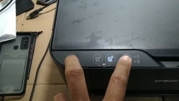 TEST PRINT MANUAL NOZZLE CHECK PRINTER EPSON L3210,L1210, L3250, L3251, L3260, L5290 TANPA LAPTOP