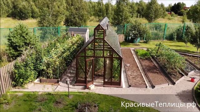 Английская теплица модели Йоркшир смотреть онлайн
