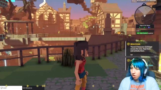 The Sandbox Game Alpha - Alpha Gameplay Rusty Cliffs and Edge of the Abyss | Blockchain Gaming смотреть онлайн