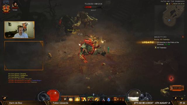 Diablo 3 Reaper of Souls Season 17 - HC Crusader Gameplay - E08 смотреть онлайн