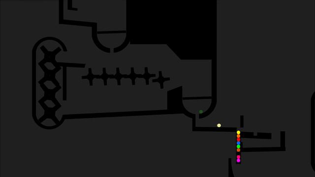 23 Color Marble Run Race ASRM In Algodoo