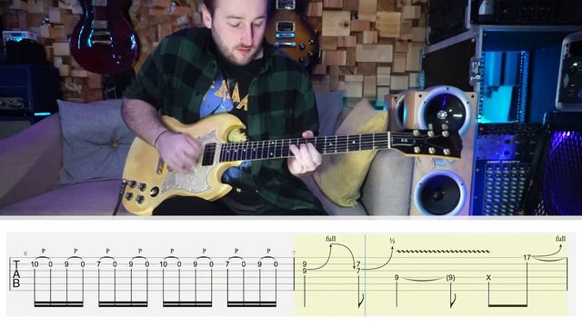 THUNDERSTRUCK SOLO - AC/DC (WITH TABS) смотреть онлайн