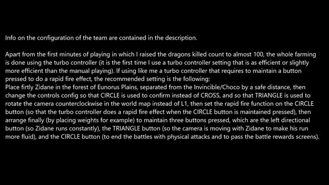 FF9 Perfect Game with Offensive Training B - 84 (1500 dragons killed) смотреть онлайн