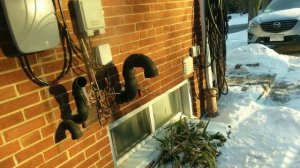 Уличное подключение гирлянд.