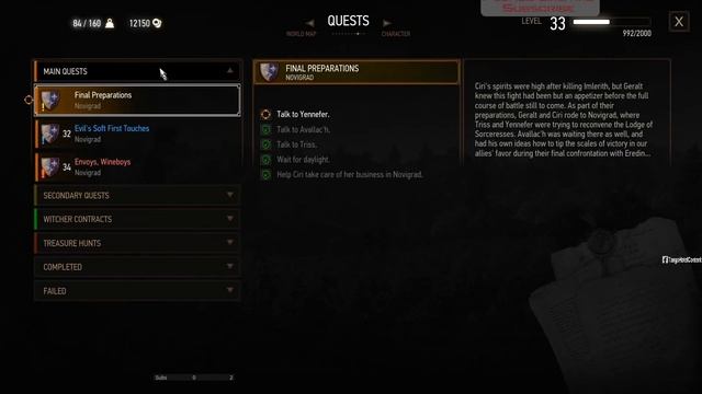 Tango Plays Witcher 3 The Wild Hunter Ep. 104 смотреть онлайн
