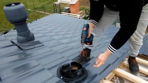 Монтаж вентиляционных проходных элементов Vilpe