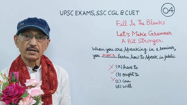 Grammar I Fill In The Blanks I UPSC Exams, SSC CGL, CUET I 04 I Home English Teacher смотреть онлайн