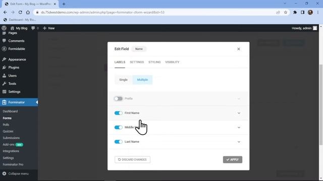 How To Add A Name Field In Forminator Forms In WordPress | WordPress Tutorial смотреть онлайн