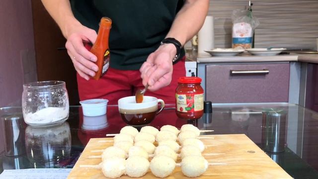 Шашлычки из перепелиных яиц(Мечуриалькочитвигим). Закуска из яиц смотреть онлайн