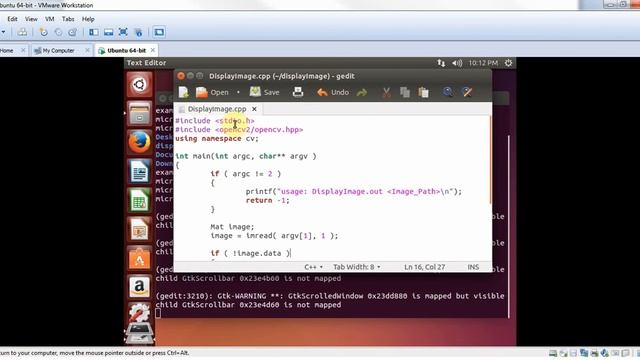 Using OpenCV with gcc and CMake смотреть онлайн
