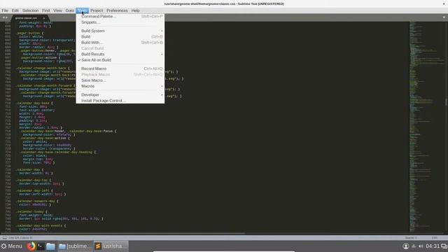Linux Mint OS: Sublime Text 3 | Same Notepad++ смотреть онлайн