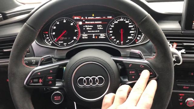 Мультируль Audi TTRS в Audi A7 2017 смотреть онлайн