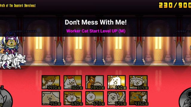 ПОЧЕМУ ТАК ЛЕГКО....? King Wahwah's Return ( The Battle Cats ) Glass Cat True Form Blad