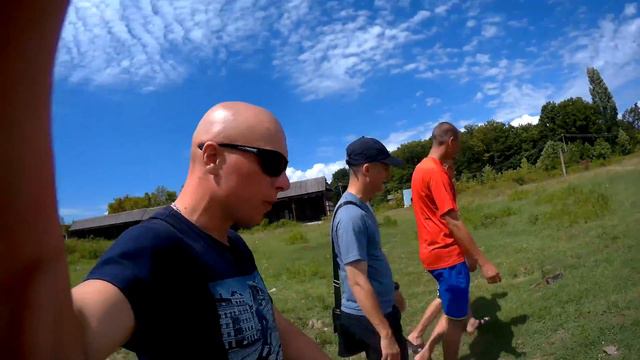 Гуляем по улицам Гудауты ( Абхазия). Заброшенная лесопилка. смотреть онлайн