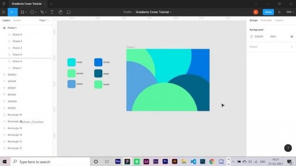 How to Create Mesh Gradient Background in Figma | Gradient Effect |