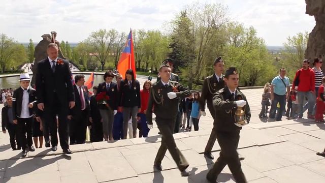 Зажжение Вечного огня, 3 мая 11:00, Мамаев Курган Волгоград смотреть онлайн