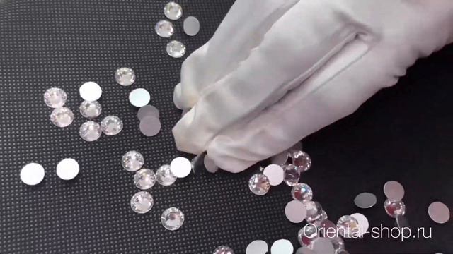 Стразы холодной фиксации люкс цвет кристалл смотреть онлайн