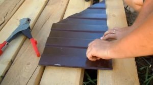 Как заделать отверстия в металлопрофиле от саморезов (шурупов)