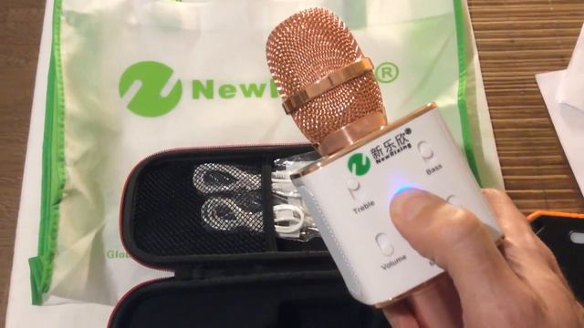 Microphone Karaoke Kèm Loa New Rixing NR K7 смотреть онлайн