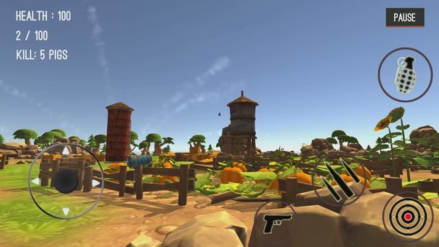 Wild Zoo Animals Hunting City Android Gameplay смотреть онлайн
