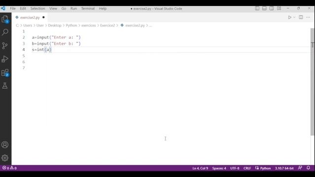 Practice Python : Basic Exercises for Beginners # 002 - Sum of two numbers смотреть онлайн