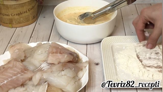 Нежная рыба в кляре. смотреть онлайн