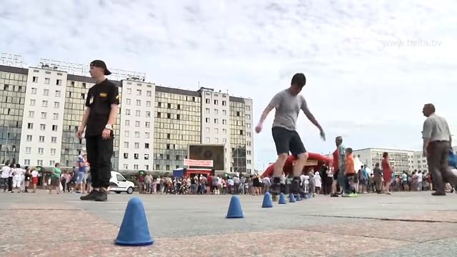 БРСМ_Фестиваль молодежных субкультур в центре Витебска смотреть онлайн