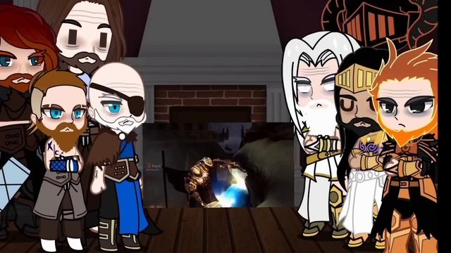 Greek and Norse gods reacting to their deaths || God of War || GOW - gacha смотреть онлайн