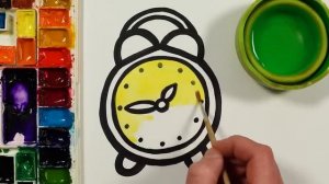 Рисуем фломастерами. Простой милый рисунок. Рисование для детей