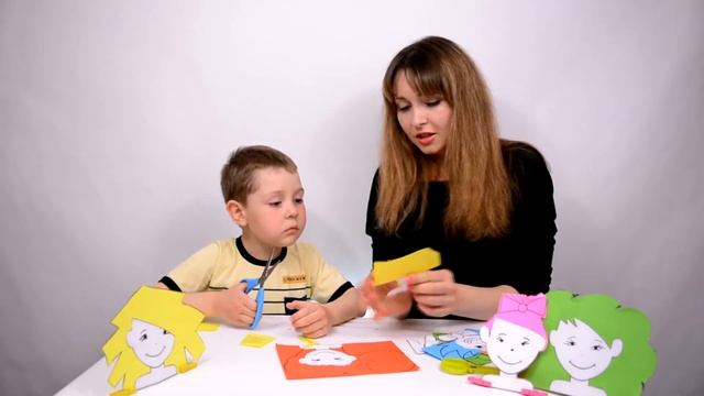 #7 Мамаучит! - Вырезаем прически. Работа с ножницами. Парикмахер.