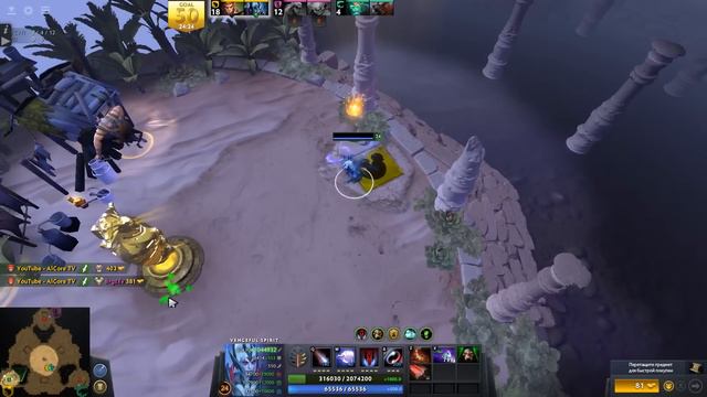 10 МИЛЛИОНОВ УРОНА С РУКИ! Dota X100 [Overthrow]