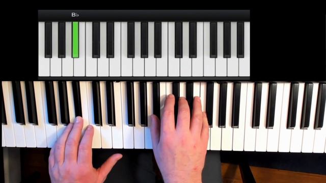 How to PLAY Hey Jude EASY PIANO CHORDS tutorial || Even a Beginner can learn this!) смотреть онлайн
