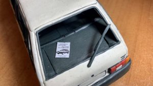 ВАЗ 2109 из пластилина