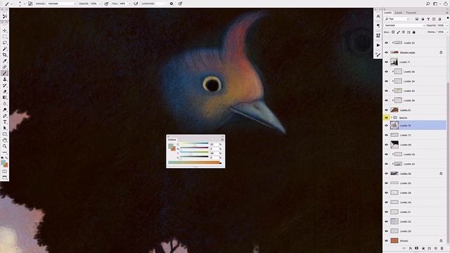 Digital painting time lapse (1080p HD) смотреть онлайн