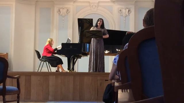 Алиса Гицба поёт «Ангел» из цикла Везендонк Вагнера смотреть онлайн