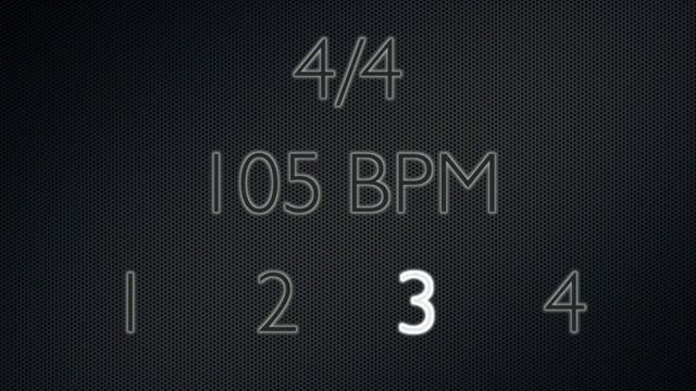 Metronome 105 BPM смотреть онлайн