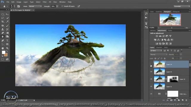 Dream - Speed art (#Photoshop) | CreativeStation смотреть онлайн