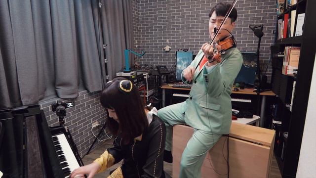 SPY×FAMILY間諜家家酒 第1季 Part2 片尾曲 ED『色彩 / yama』二重奏┃BoyViolin feat. @LemonJanet смотреть онлайн