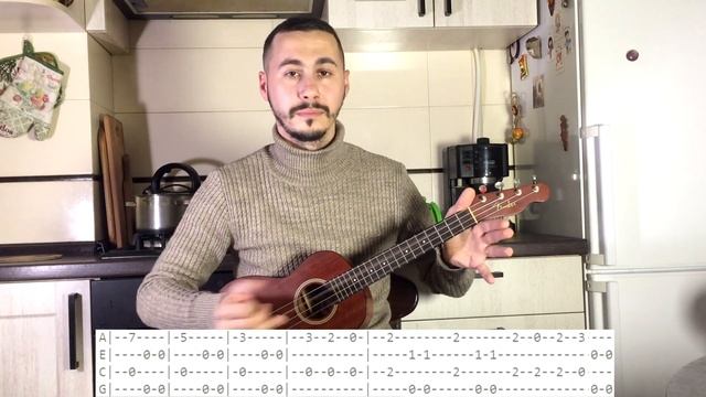 Вальс на укулеле. Обучение. смотреть онлайн