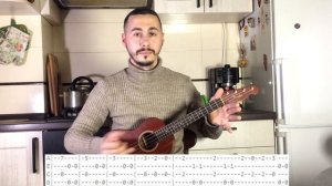 Вальс на укулеле. Обучение.
