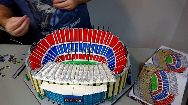 Unboxing Lego 10284 Camp Nou-FC Barcelona смотреть онлайн