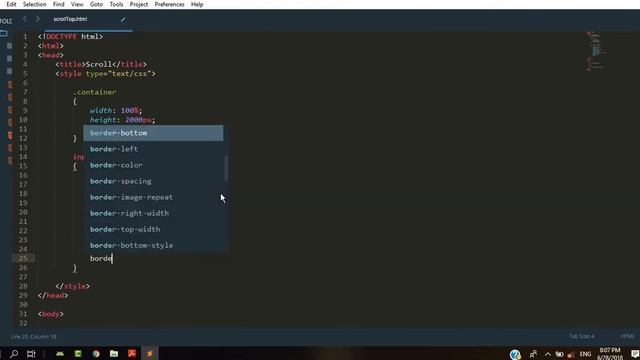 Smooth Scroll using Javascript | Javascript Tutorial (Smooth scroll with minumum amount of code) смотреть онлайн