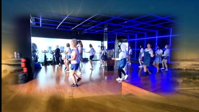 The Feels Line Dance. Demo : Chandra Dewi & Linda's Dance Sport Mall. смотреть онлайн