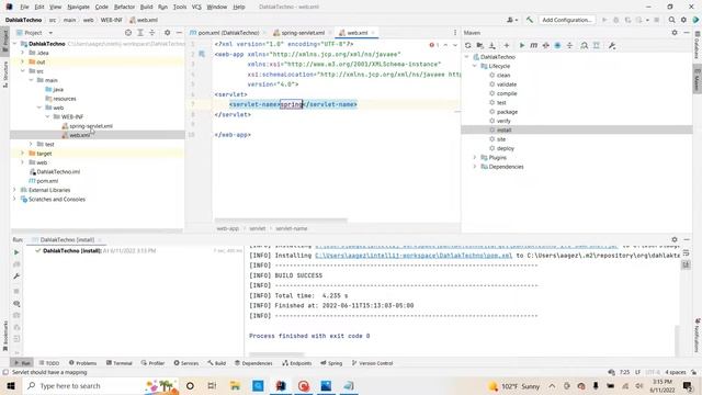 Spring MVC - Web.xml Configuration java Spring-Servlet Configuration Building Spring MVC project смотреть онлайн