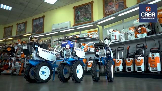 Сравниваем три мотоблока НЕВА смотреть онлайн